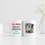 Personalized Teacher Mug