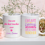 Personalized Teacher Mug