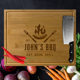 Personalized BBQ Cutting Board