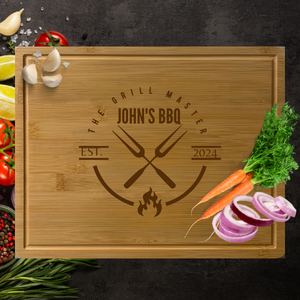 Personalized BBQ Cutting Board