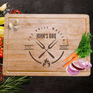 Personalized BBQ Cutting Board