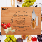 Personalized Cheese Cutting Board