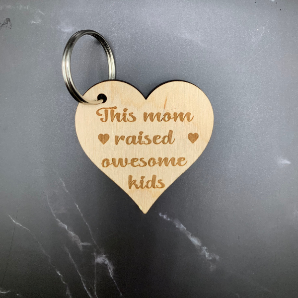 Personalized Mother's Day Keychain