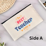 Personalized Teacher Pencil Bag | Makeup Bag