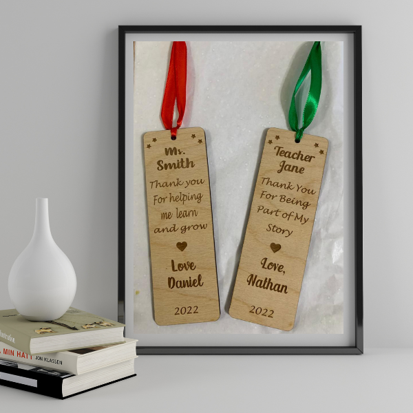 Personalized Teacher Bookmark