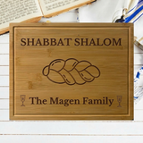 'Shabbat Shalom' Cutting Board
