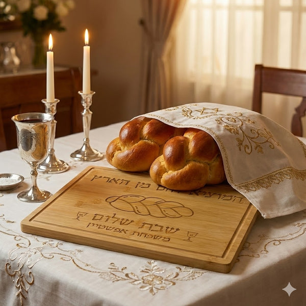 'Shabbat Shalom' Cutting Board