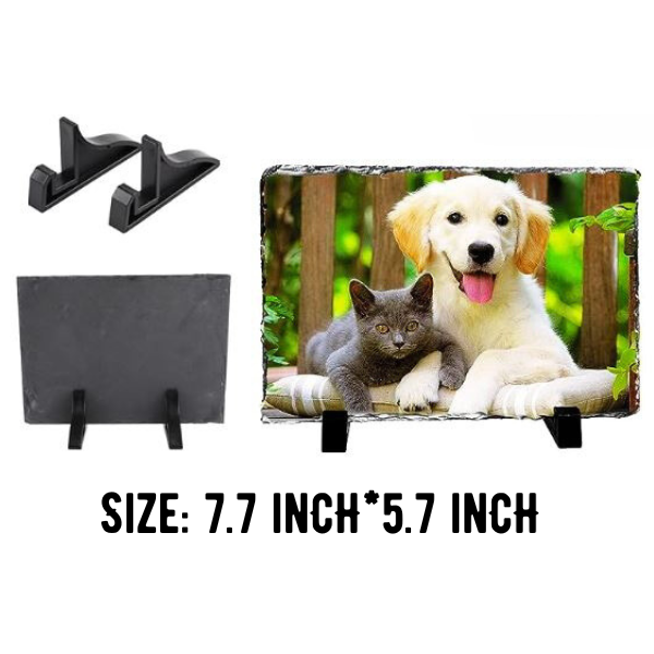 Personalized Photo Slate Plaque