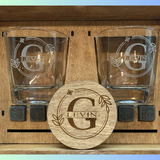 Personalized Whiskey Gift Set